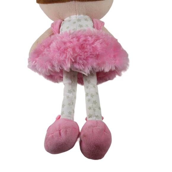 Spark Create Imagine Plush Ballerina Doll Pink Tutu 14" Soft Doll - Picture 7 of 16